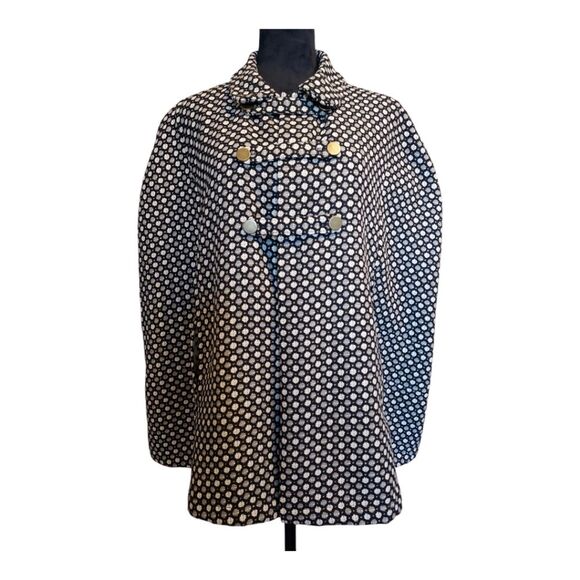 ModCloth x A Beautiful Mess Multicolored Mod-ern Times Cape - Picture 2 of 11